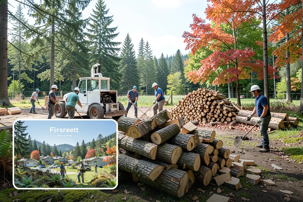 Brewery Firewood in Fircrest, Pierce County, WA - Clean-burning wood that keeps patios busy in wet months