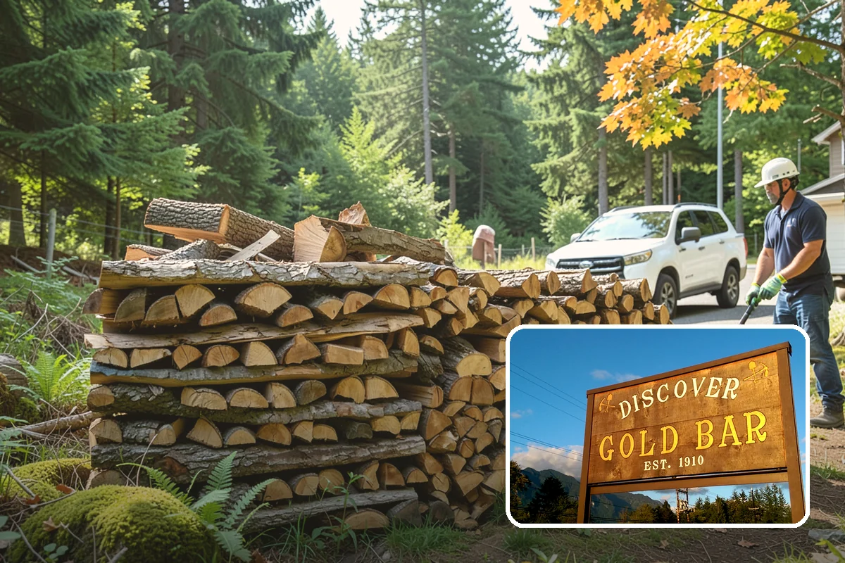 Brewery Firewood in Gold Bar, Snohomish County, WA - Clean-burning wood that keeps patios busy in wet months