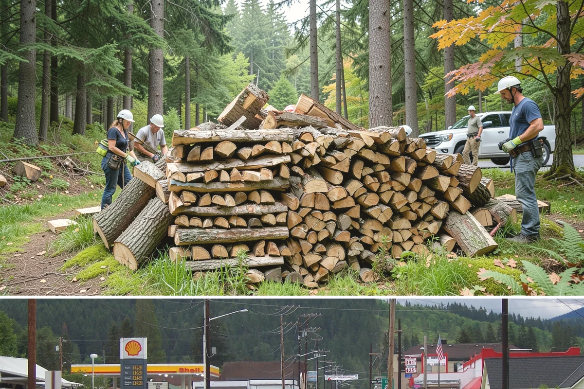 Brewery Firewood in Granite Falls, Snohomish County, WA - Keep patios stocked through fall and winter when the fire pits keep guests outside.