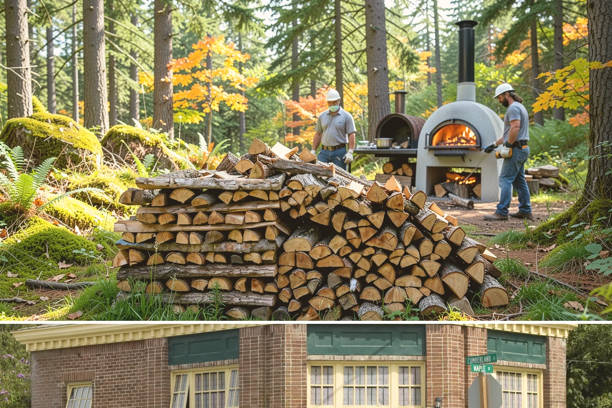 Brewery Firewood in Hamilton, Skagit County, WA - Keep patios stocked through fall and winter when the fire pits keep guests outside.