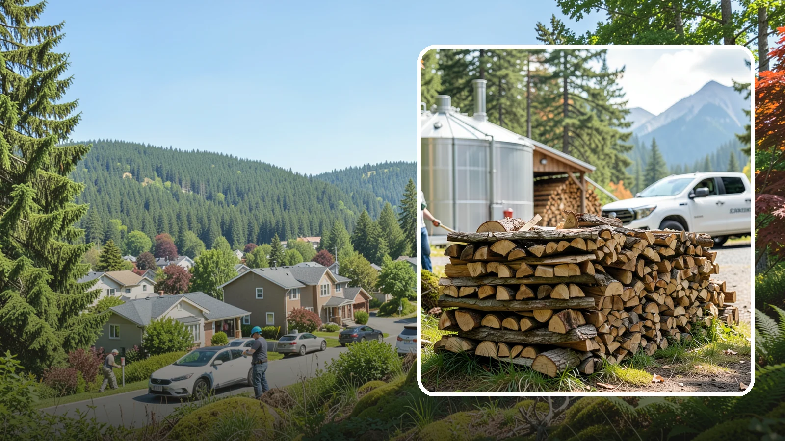 Brewery Firewood in Index, Snohomish County, WA - We provide Pacific Northwest breweries and taprooms with seasoned firewood for patios, fire pits, and outdoor gathering spaces.