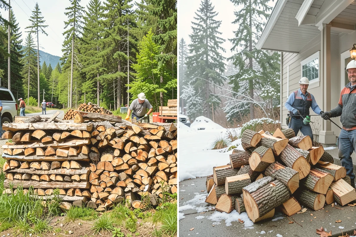 Brewery Firewood in Index, Snohomish County, WA - Assess your patio fire features and burn volume