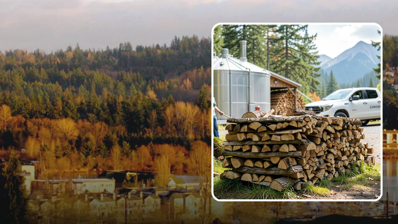 Brewery Firewood in Kenmore, King County, WA - We provide Pacific Northwest breweries and taprooms with seasoned firewood for patios, fire pits, and outdoor gathering spaces.