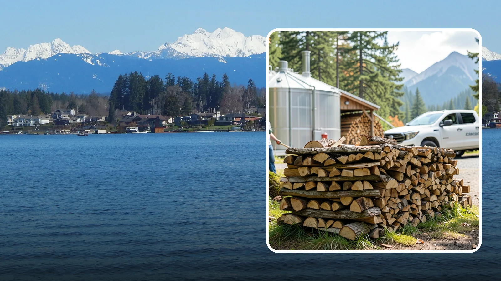 Brewery Firewood in Lake Stevens, Snohomish County, WA - We provide Pacific Northwest breweries and taprooms with seasoned firewood for patios, fire pits, and outdoor gathering spaces.