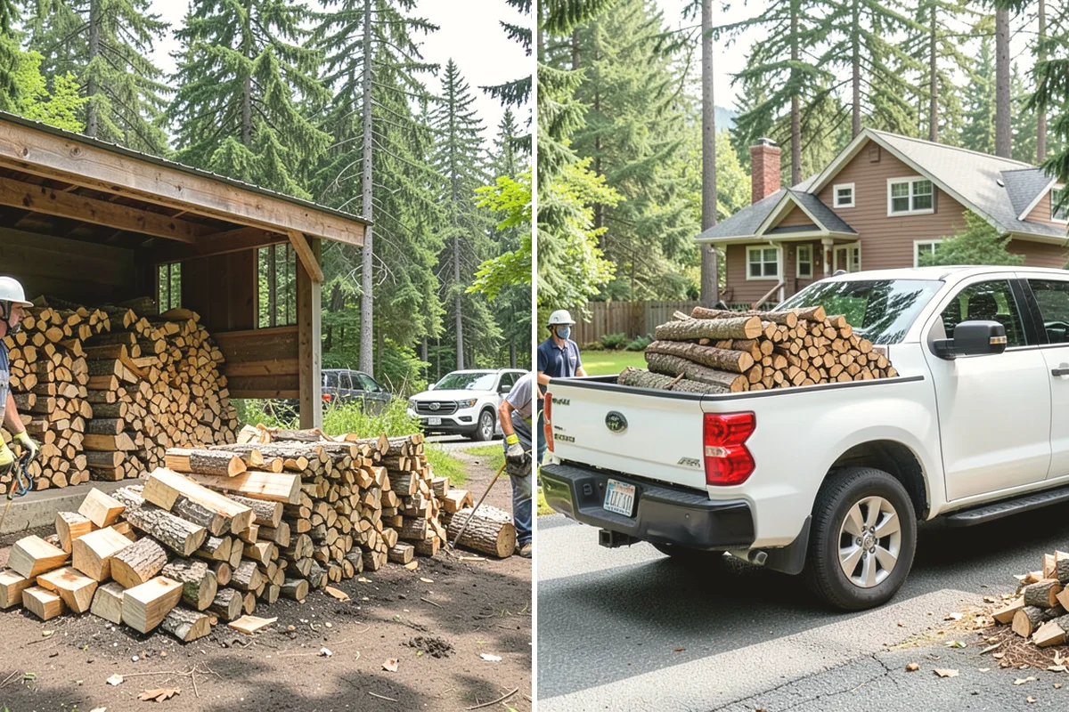 Brewery Firewood in Lake Stevens, Snohomish County, WA - Assess your patio fire features and burn volume