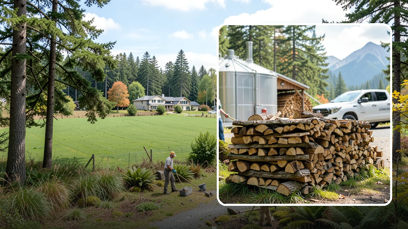 Brewery Firewood in Lyman, Skagit County, WA - We provide Pacific Northwest breweries and taprooms with seasoned firewood for patios, fire pits, and outdoor gathering spaces.