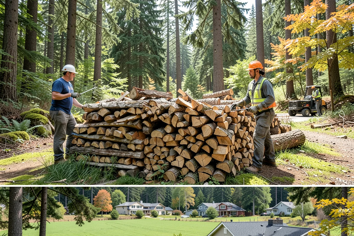 Brewery Firewood in Lyman, Skagit County, WA - Keep patios stocked through fall and winter when the fire pits keep guests outside.
