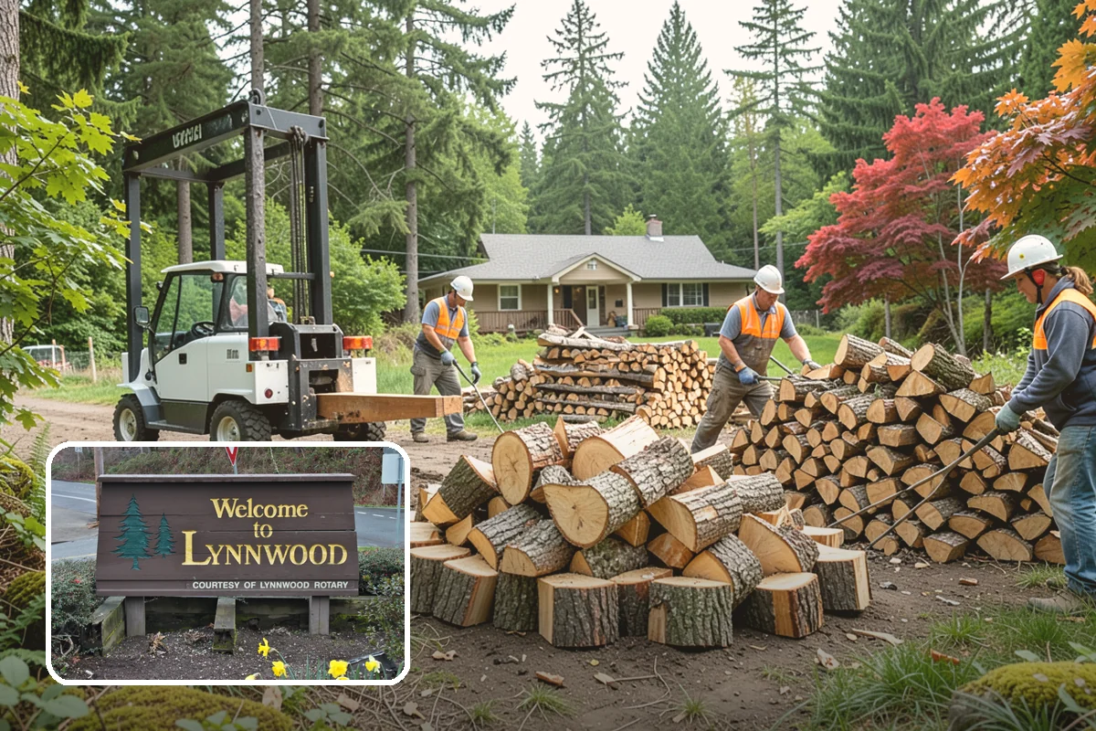 Brewery Firewood in Lynnwood, Snohomish County, WA - Clean-burning wood that keeps patios busy in wet months