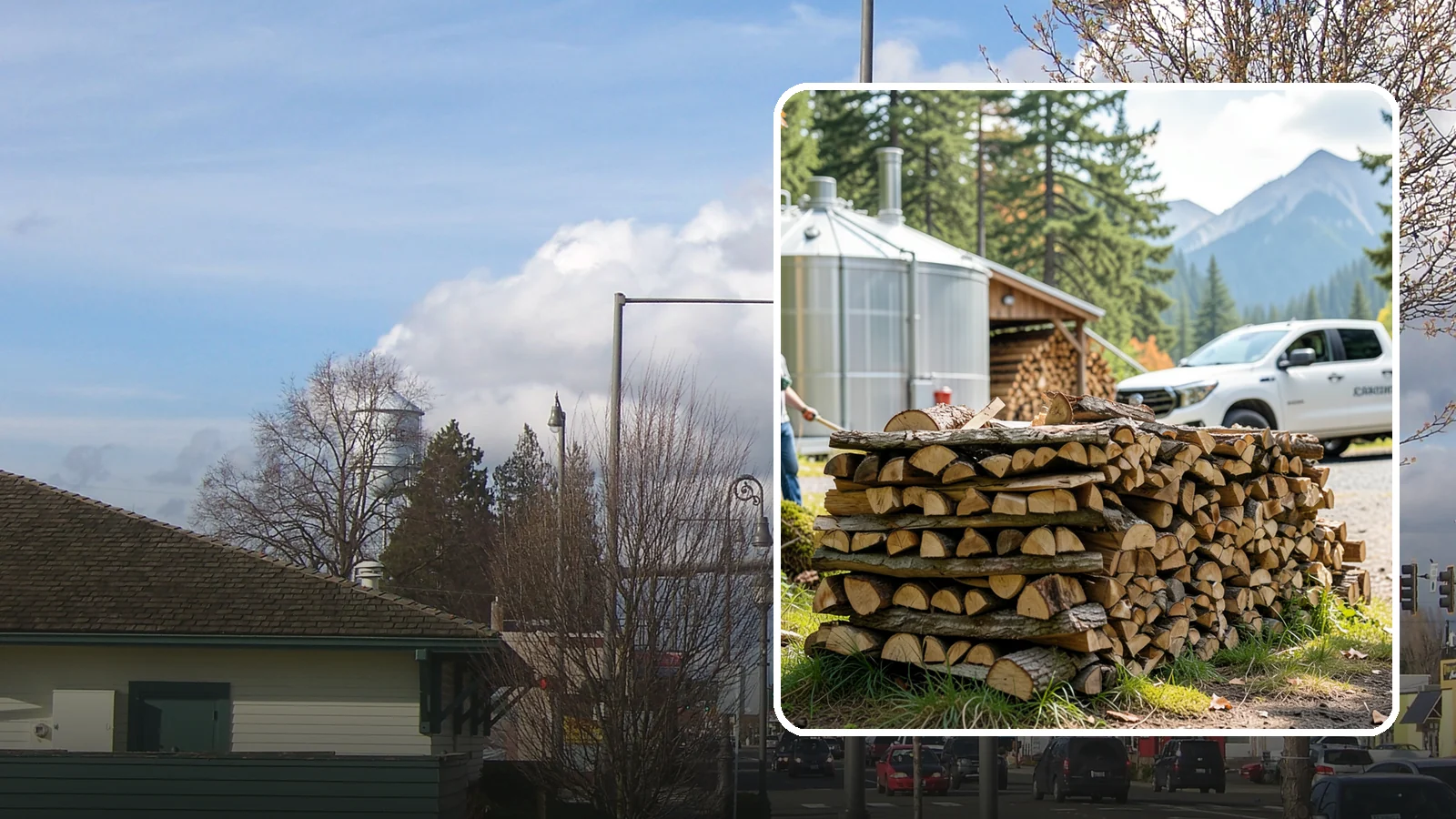 Brewery Firewood in Marysville, Snohomish County, WA - We provide Pacific Northwest breweries and taprooms with seasoned firewood for patios, fire pits, and outdoor gathering spaces.