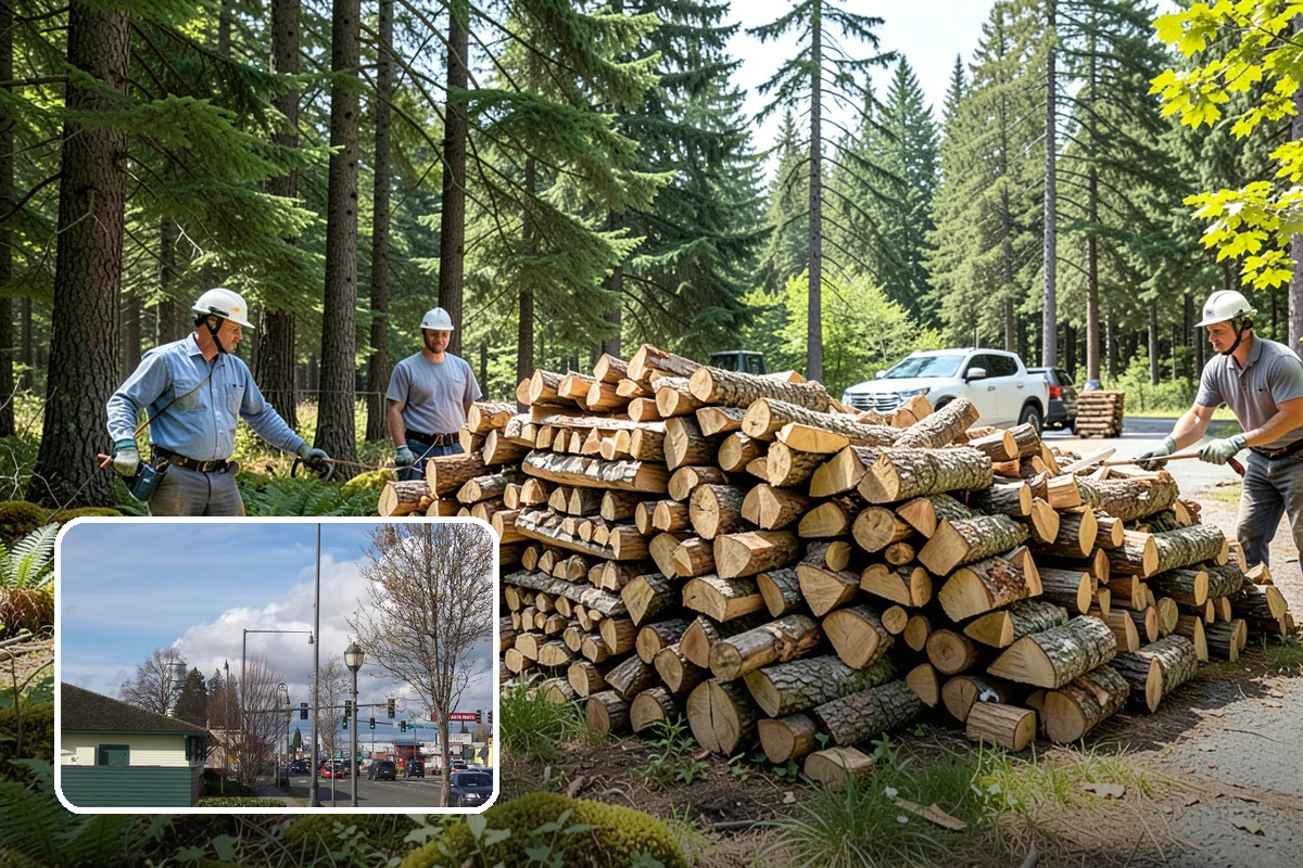 Brewery Firewood in Marysville, Snohomish County, WA - Clean-burning wood that keeps patios busy in wet months