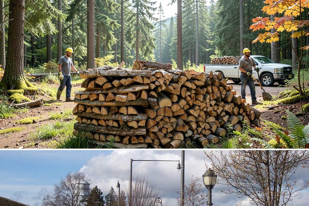 Brewery Firewood in Marysville, Snohomish County, WA - Keep patios stocked through fall and winter when the fire pits keep guests outside.