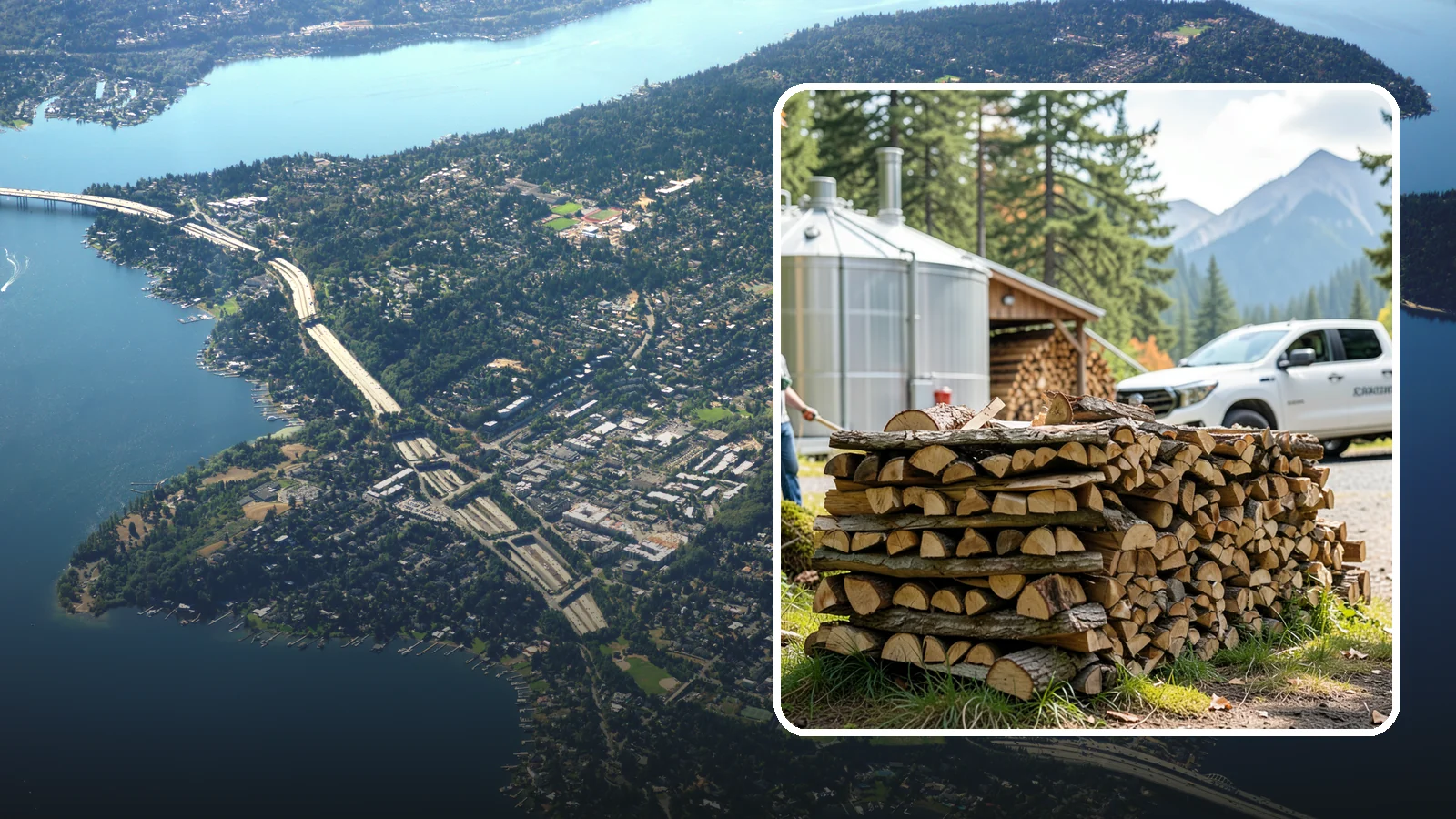 Brewery Firewood in Mercer Island, King County, WA - We provide Pacific Northwest breweries and taprooms with seasoned firewood for patios, fire pits, and outdoor gathering spaces.