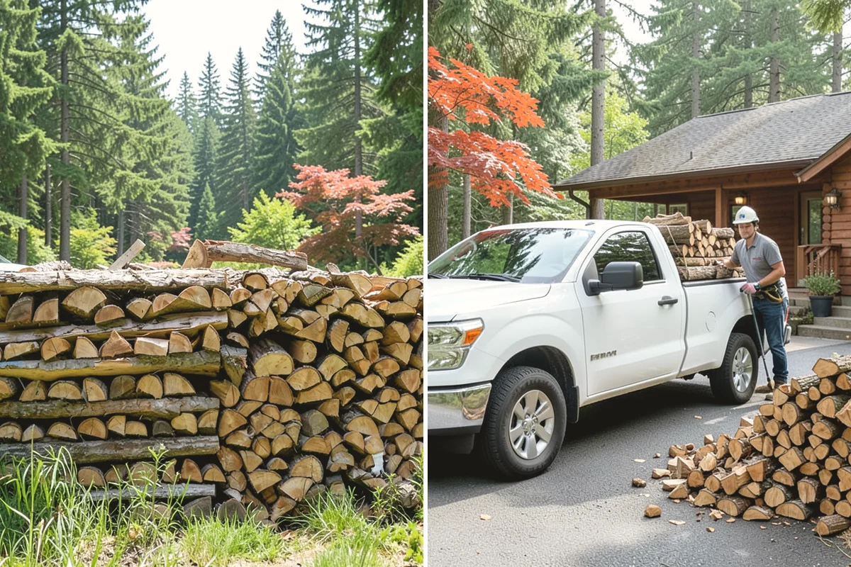 Brewery Firewood in Mercer Island, King County, WA - Assess your patio fire features and burn volume