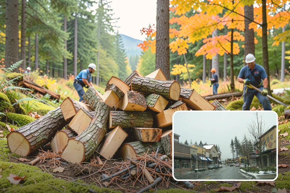 Brewery Firewood in Mill Creek, Snohomish County, WA - Clean-burning wood that keeps patios busy in wet months