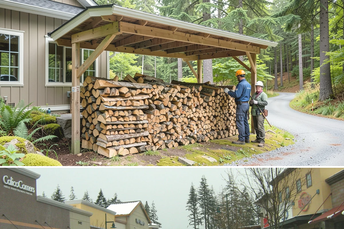 Brewery Firewood in Mill Creek, Snohomish County, WA - Keep patios stocked through fall and winter when the fire pits keep guests outside.