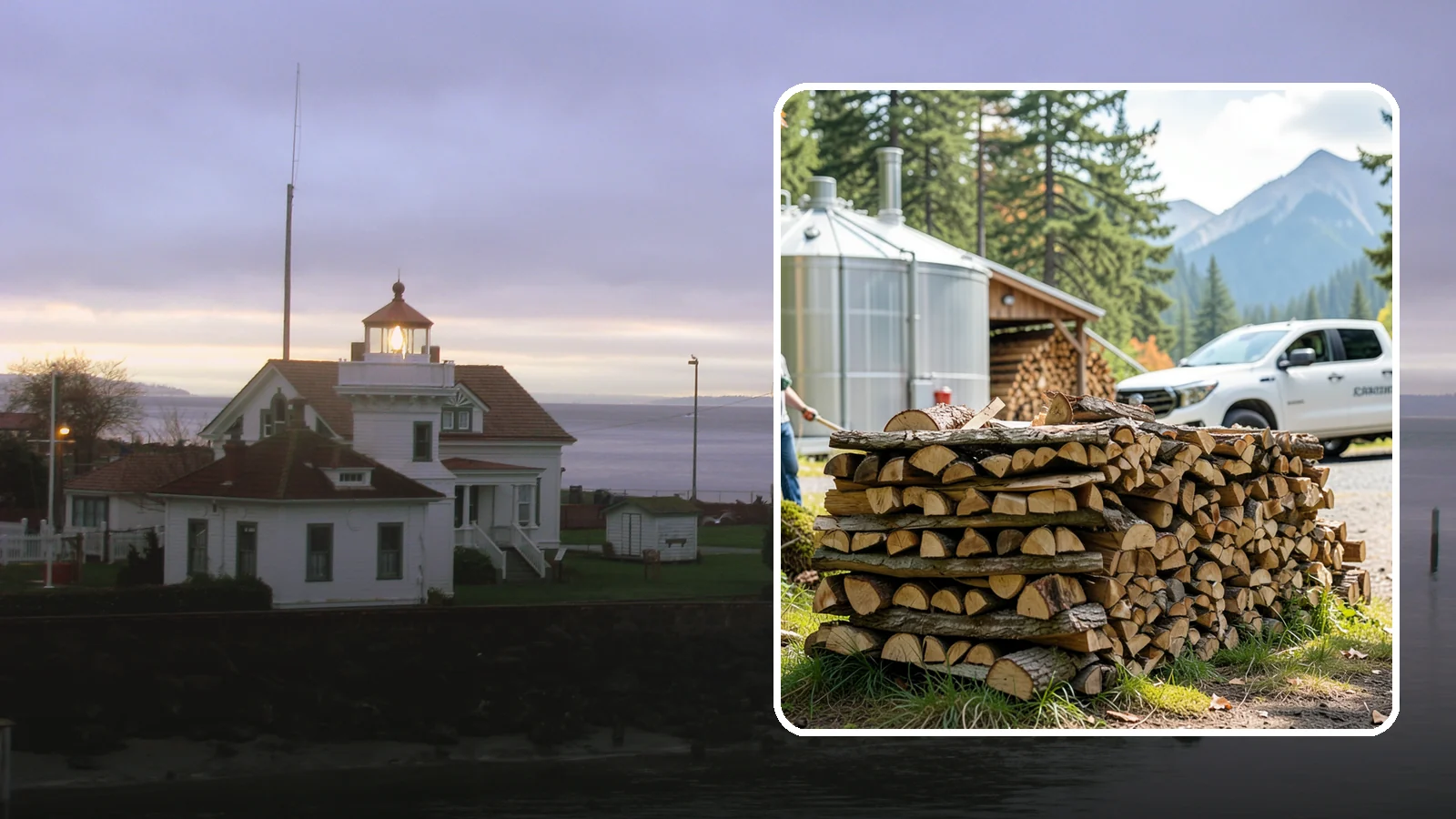 Brewery Firewood in Mukilteo, Snohomish County, WA - We provide Pacific Northwest breweries and taprooms with seasoned firewood for patios, fire pits, and outdoor gathering spaces.