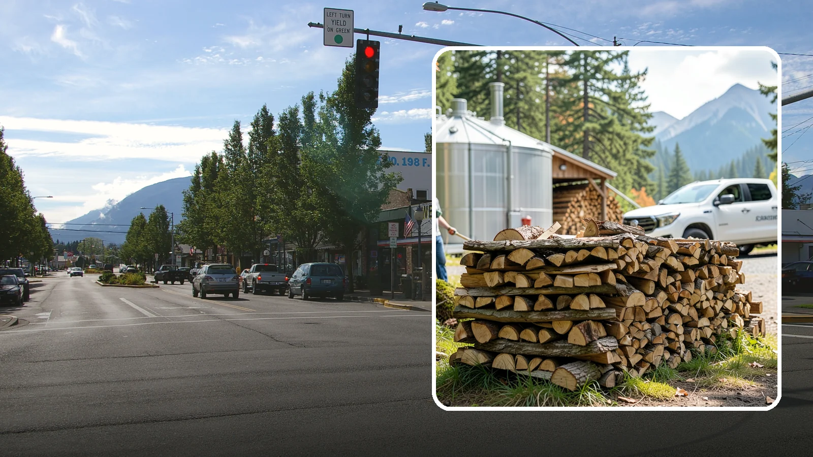 Brewery Firewood in North Bend, King County, WA - We provide Pacific Northwest breweries and taprooms with seasoned firewood for patios, fire pits, and outdoor gathering spaces.