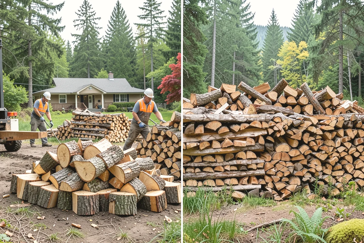 Brewery Firewood in North Bend, King County, WA - Assess your patio fire features and burn volume