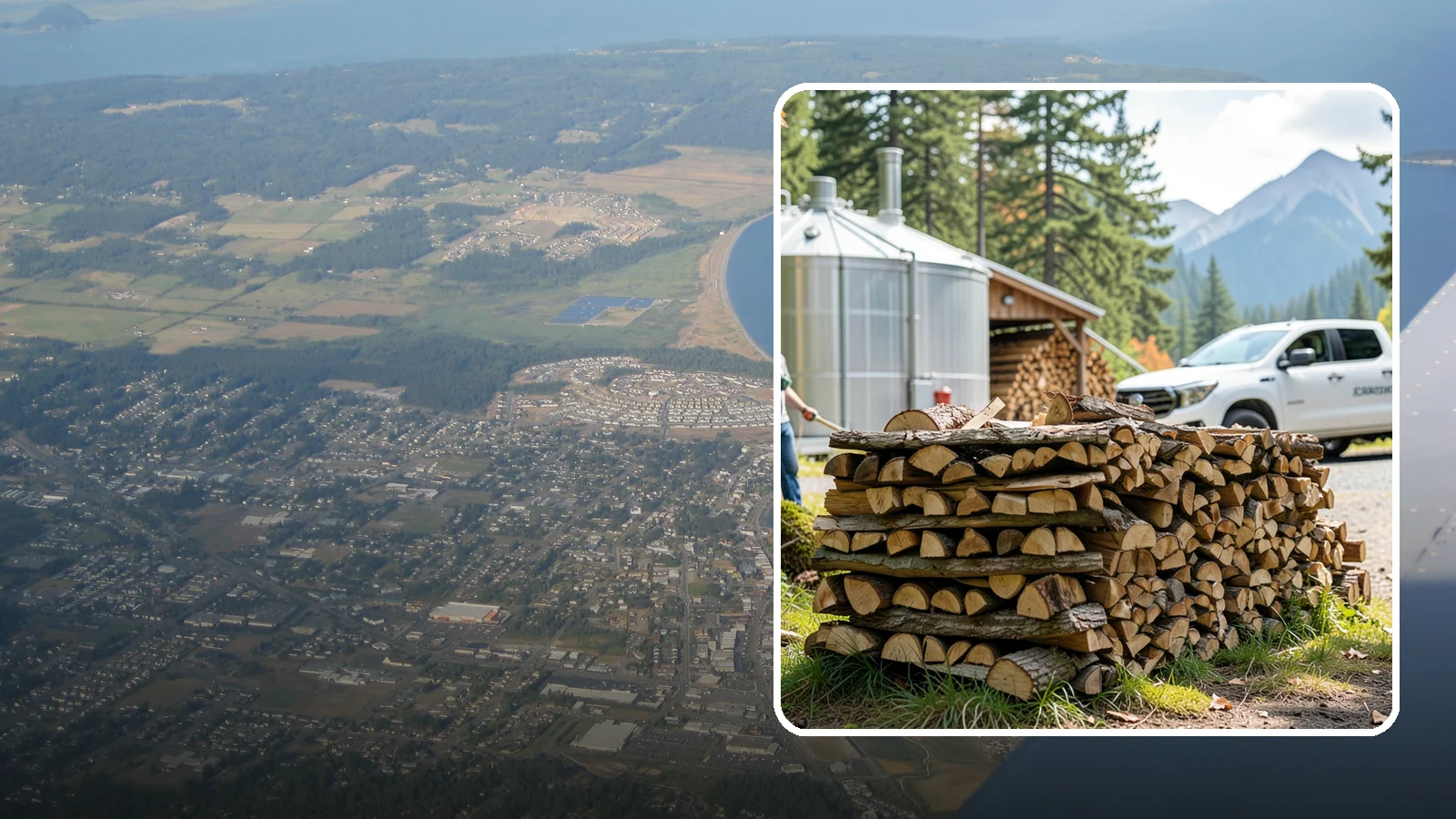Brewery Firewood in Oak Harbor, Island County, WA - We provide Pacific Northwest breweries and taprooms with seasoned firewood for patios, fire pits, and outdoor gathering spaces.