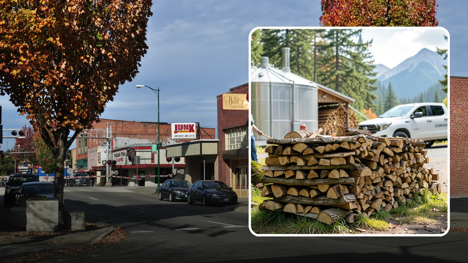 Brewery Firewood in Puyallup, Pierce County, WA - We provide Pacific Northwest breweries and taprooms with seasoned firewood for patios, fire pits, and outdoor gathering spaces.