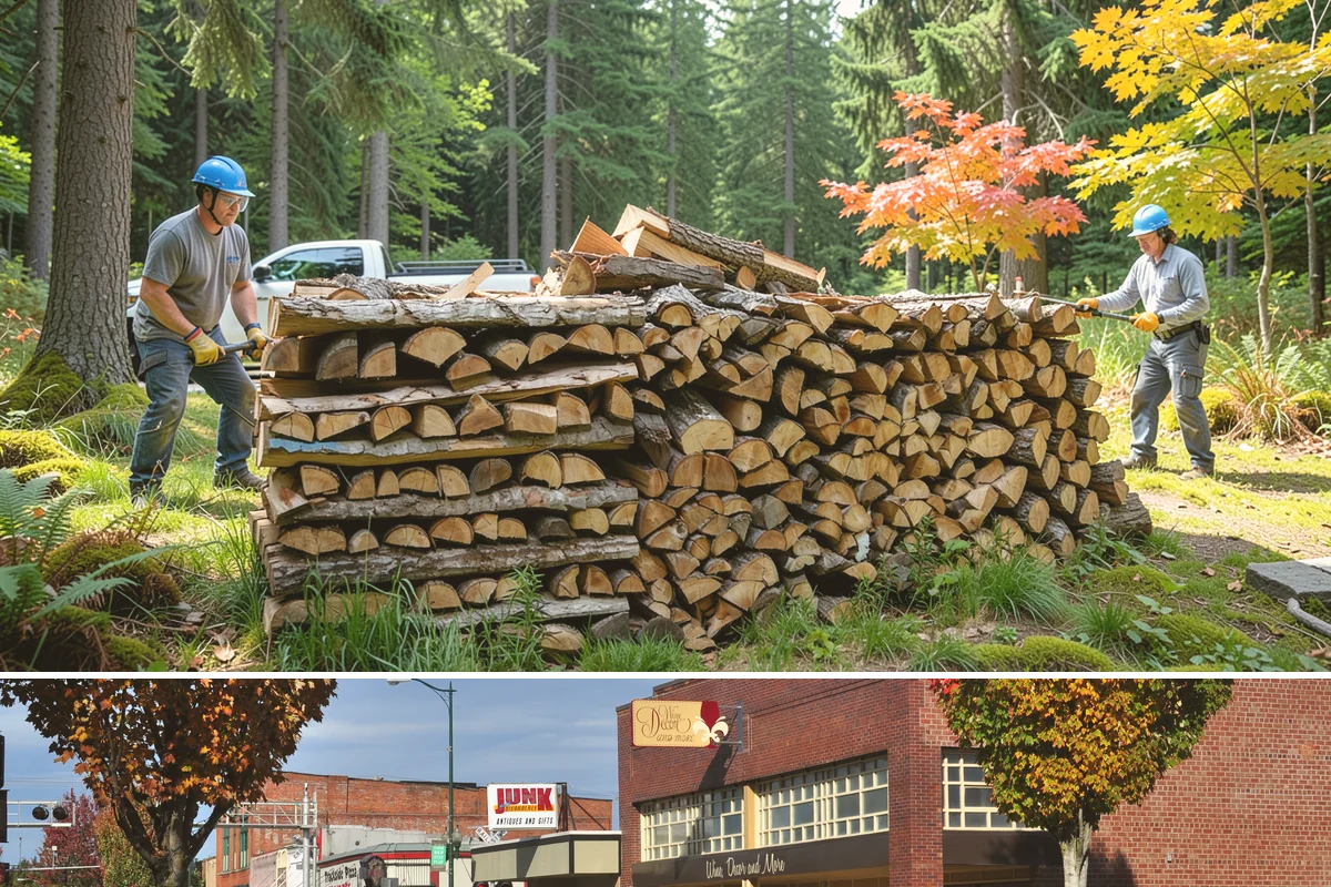 Brewery Firewood in Puyallup, Pierce County, WA - Keep patios stocked through fall and winter when the fire pits keep guests outside.