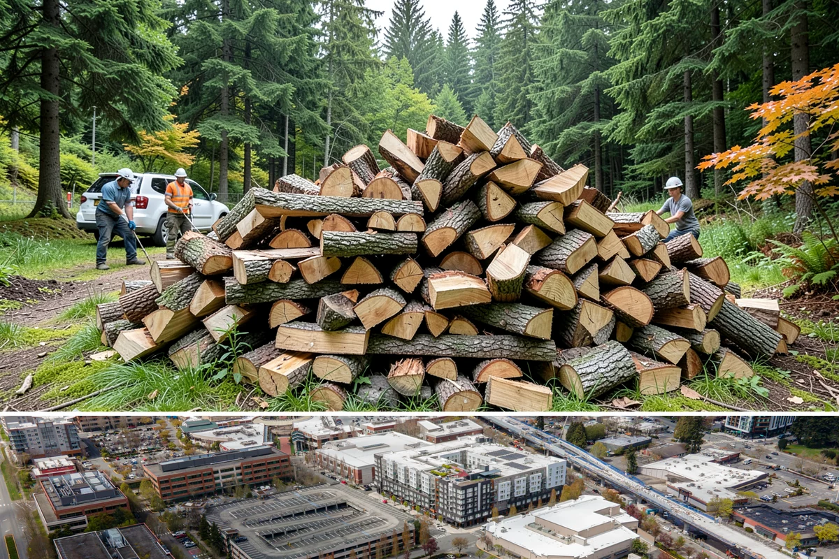 Brewery Firewood in Redmond, King County, WA - Keep patios stocked through fall and winter when the fire pits keep guests outside.