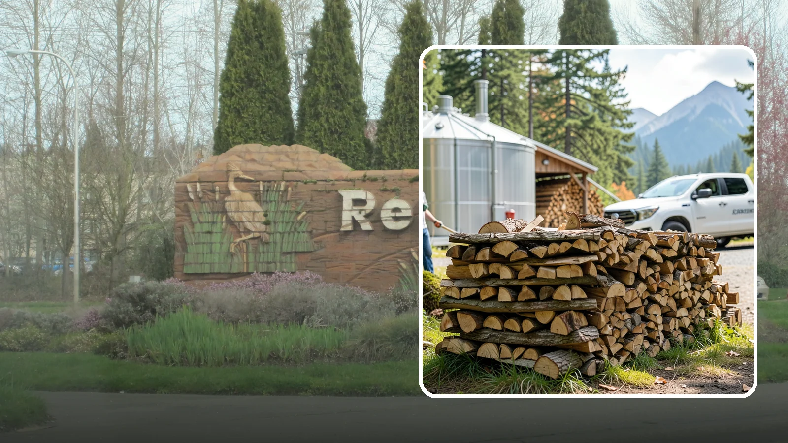 Brewery Firewood in Renton, King County, WA - We provide Pacific Northwest breweries and taprooms with seasoned firewood for patios, fire pits, and outdoor gathering spaces.