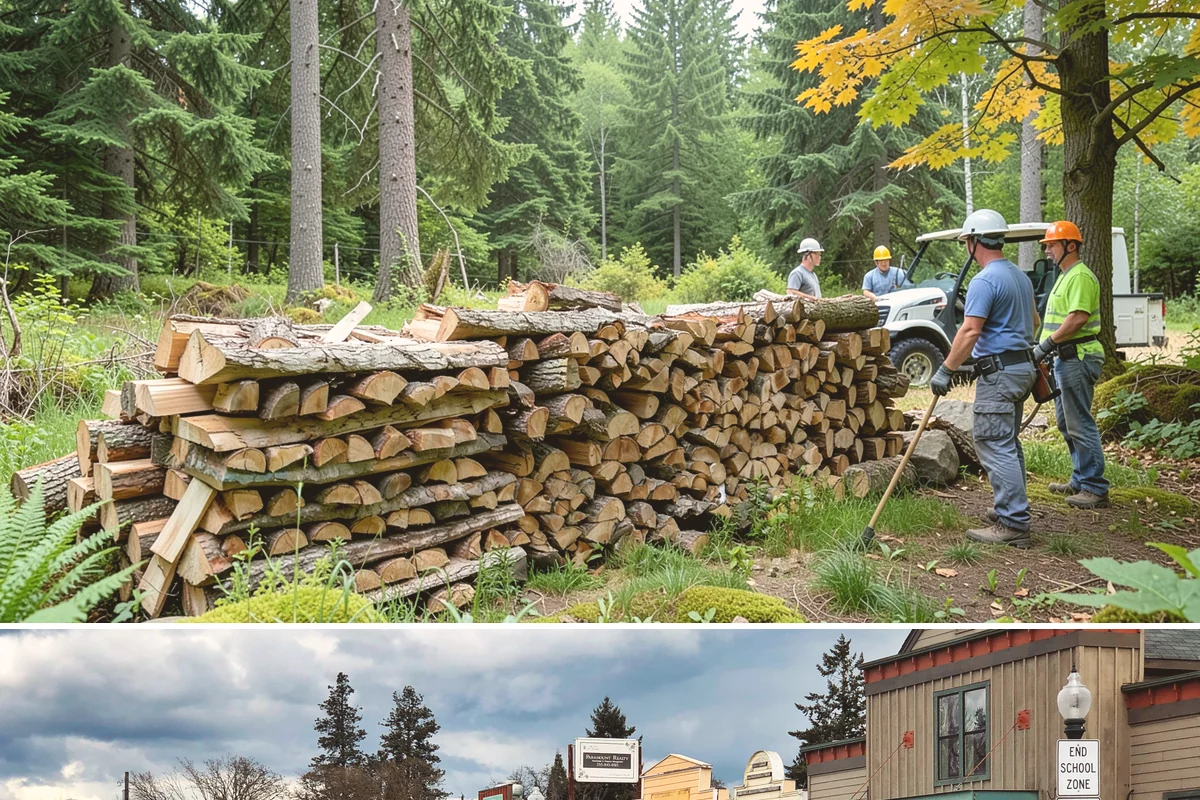 Brewery Firewood in Roy, Pierce County, WA - Keep patios stocked through fall and winter when the fire pits keep guests outside.