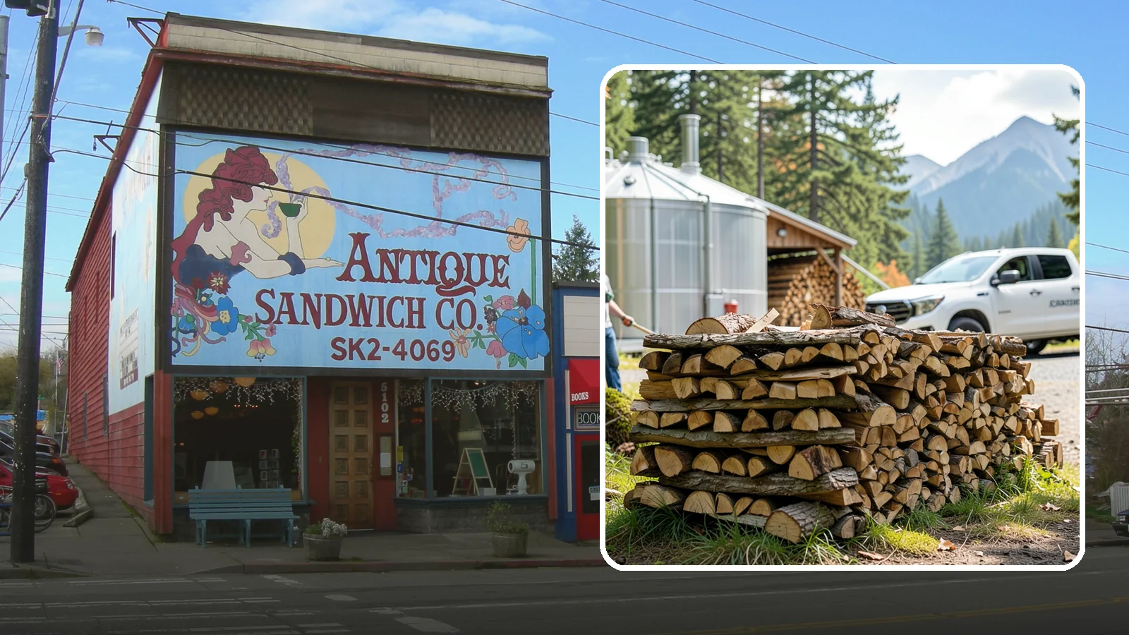 Brewery Firewood in Ruston, Pierce County, WA - We provide Pacific Northwest breweries and taprooms with seasoned firewood for patios, fire pits, and outdoor gathering spaces.