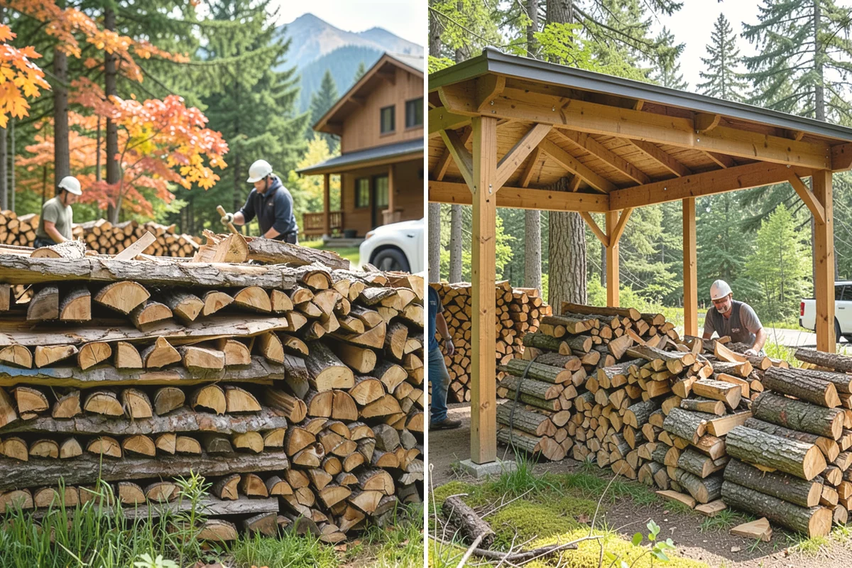 Brewery Firewood in Ruston, Pierce County, WA - Assess your patio fire features and burn volume