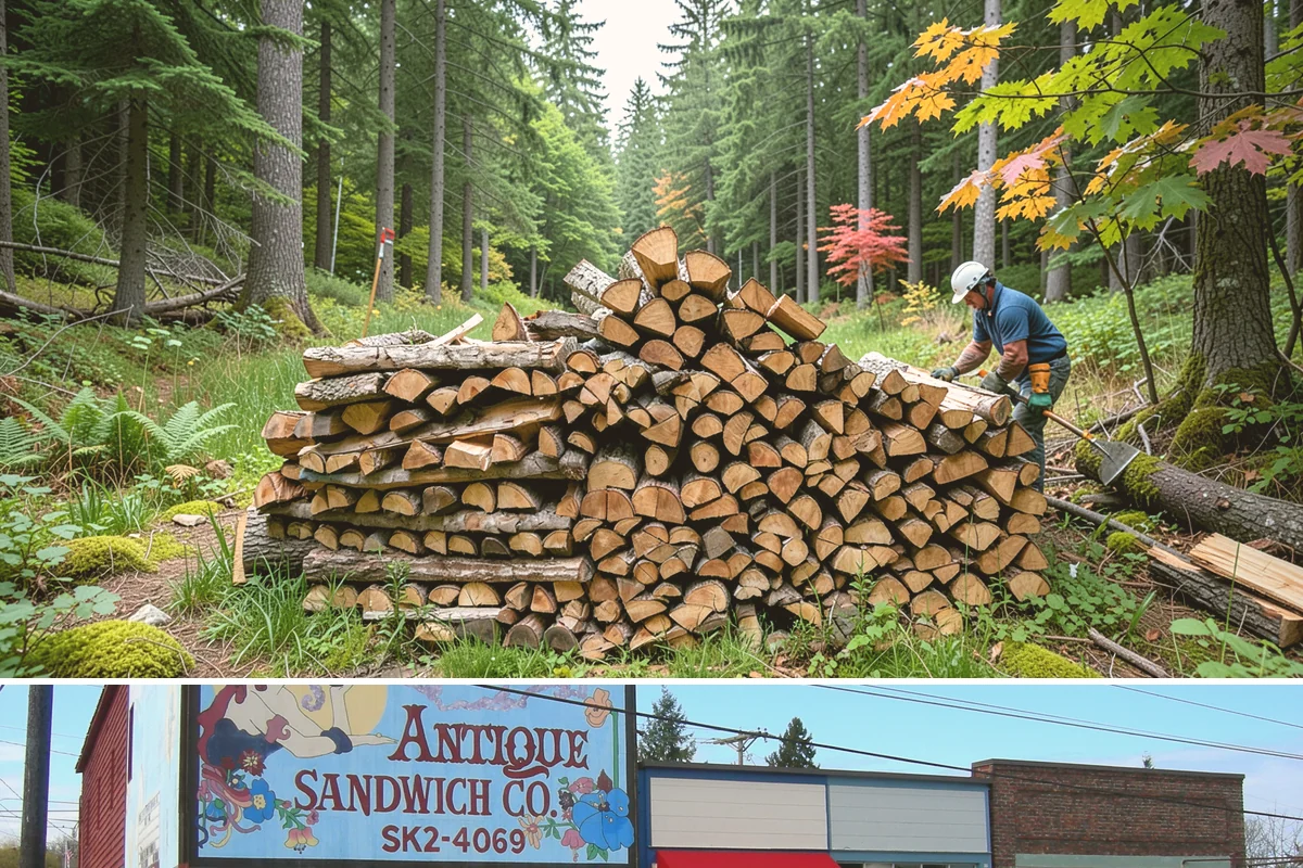 Brewery Firewood in Ruston, Pierce County, WA - Keep patios stocked through fall and winter when the fire pits keep guests outside.