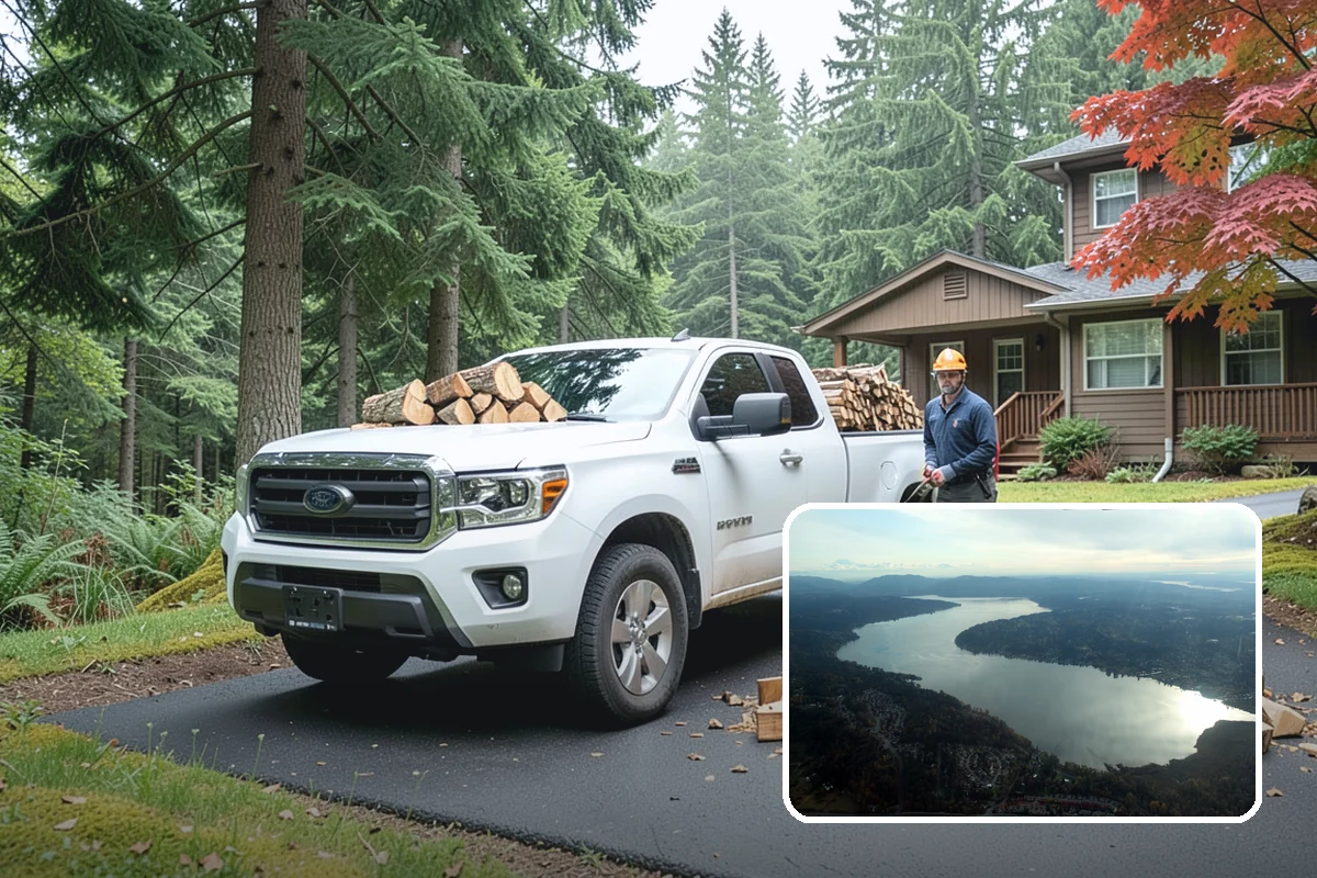 Brewery Firewood in Sammamish, King County, WA - Clean-burning wood that keeps patios busy in wet months