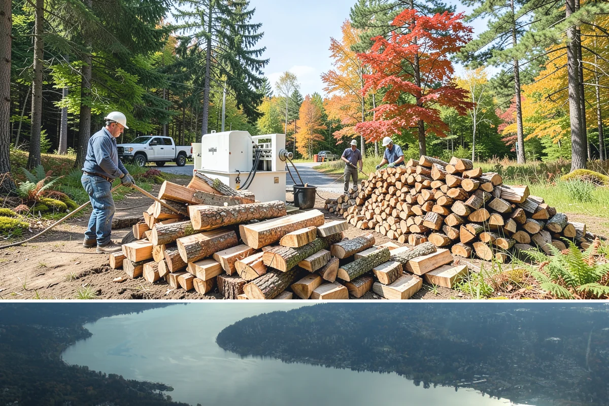 Brewery Firewood in Sammamish, King County, WA - Keep patios stocked through fall and winter when the fire pits keep guests outside.
