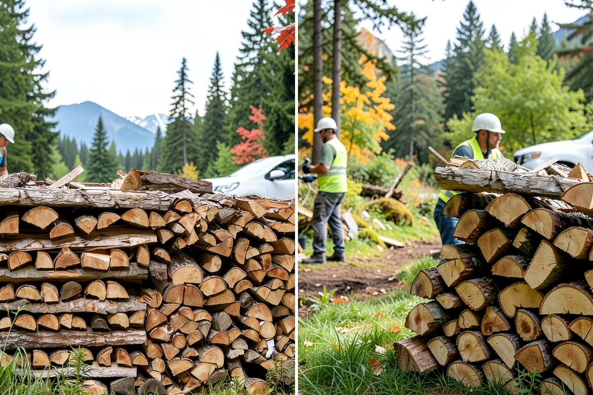 Brewery Firewood in SeaTac, King County, WA - Assess your patio fire features and burn volume