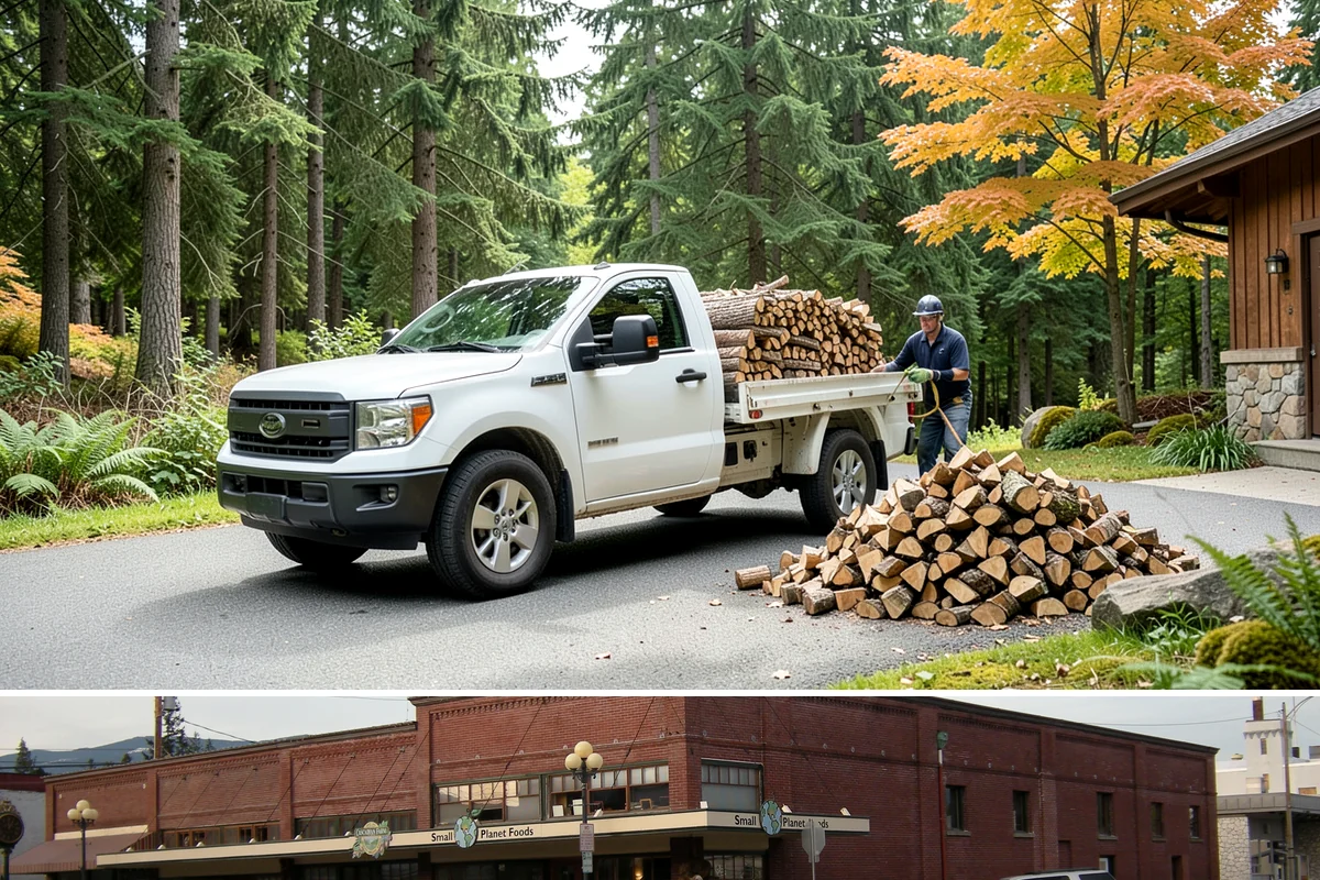 Brewery Firewood in Sedro-Woolley, Skagit County, WA - Keep patios stocked through fall and winter when the fire pits keep guests outside.