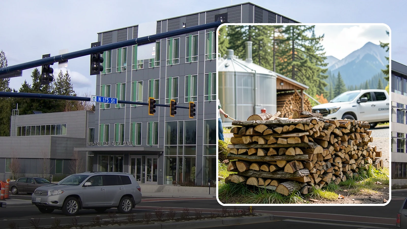 Brewery Firewood in Shoreline, King County, WA - We provide Pacific Northwest breweries and taprooms with seasoned firewood for patios, fire pits, and outdoor gathering spaces.