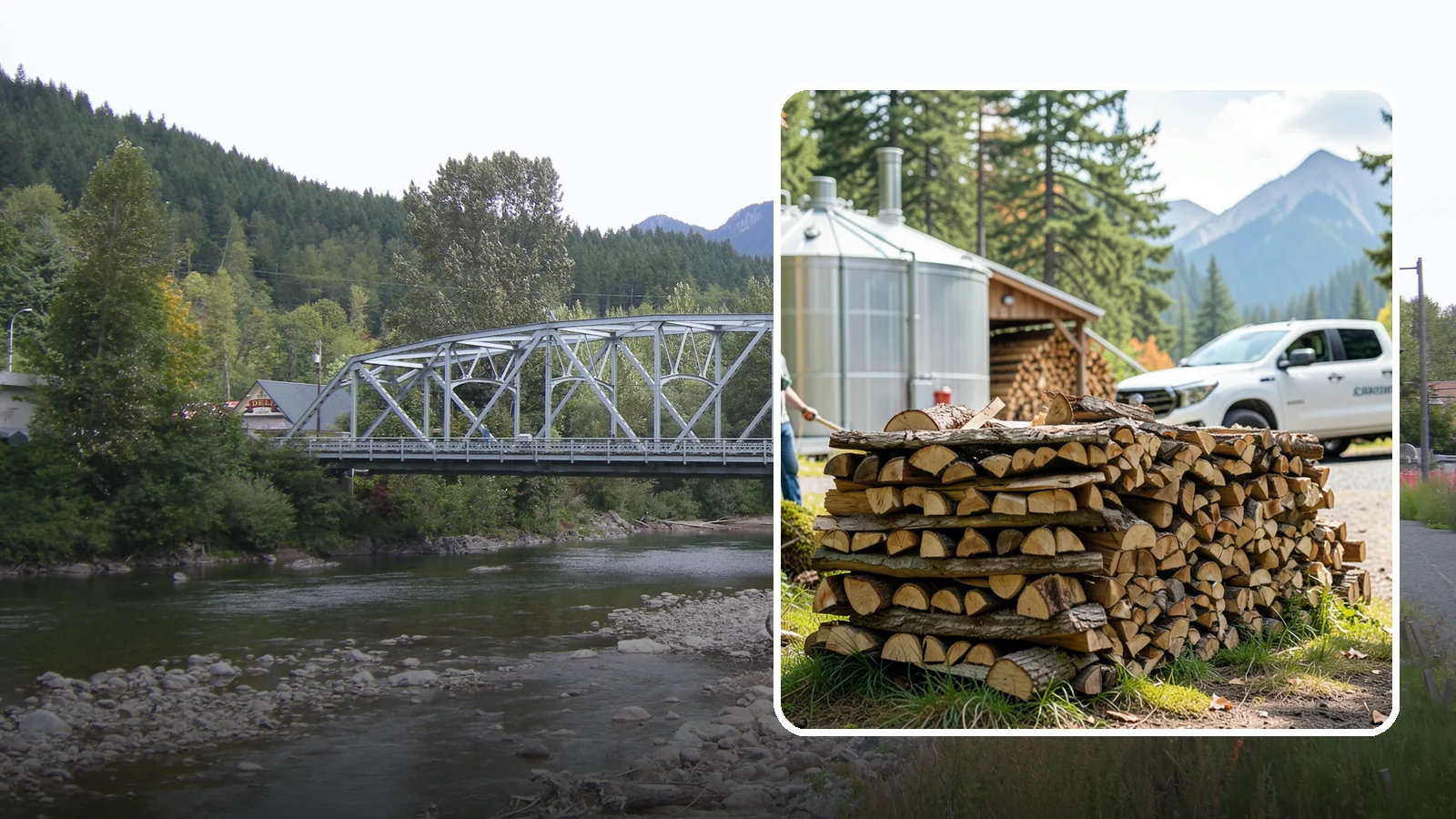 Brewery Firewood in Skykomish, King County, WA - We provide Pacific Northwest breweries and taprooms with seasoned firewood for patios, fire pits, and outdoor gathering spaces.