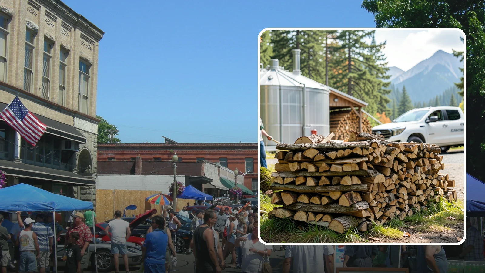 Brewery Firewood in Snohomish, Snohomish County, WA - We provide Pacific Northwest breweries and taprooms with seasoned firewood for patios, fire pits, and outdoor gathering spaces.