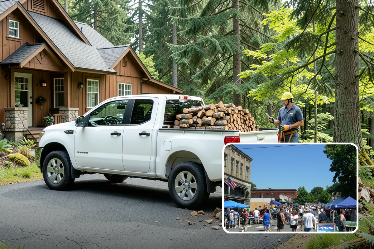 Brewery Firewood in Snohomish, Snohomish County, WA - Clean-burning wood that keeps patios busy in wet months