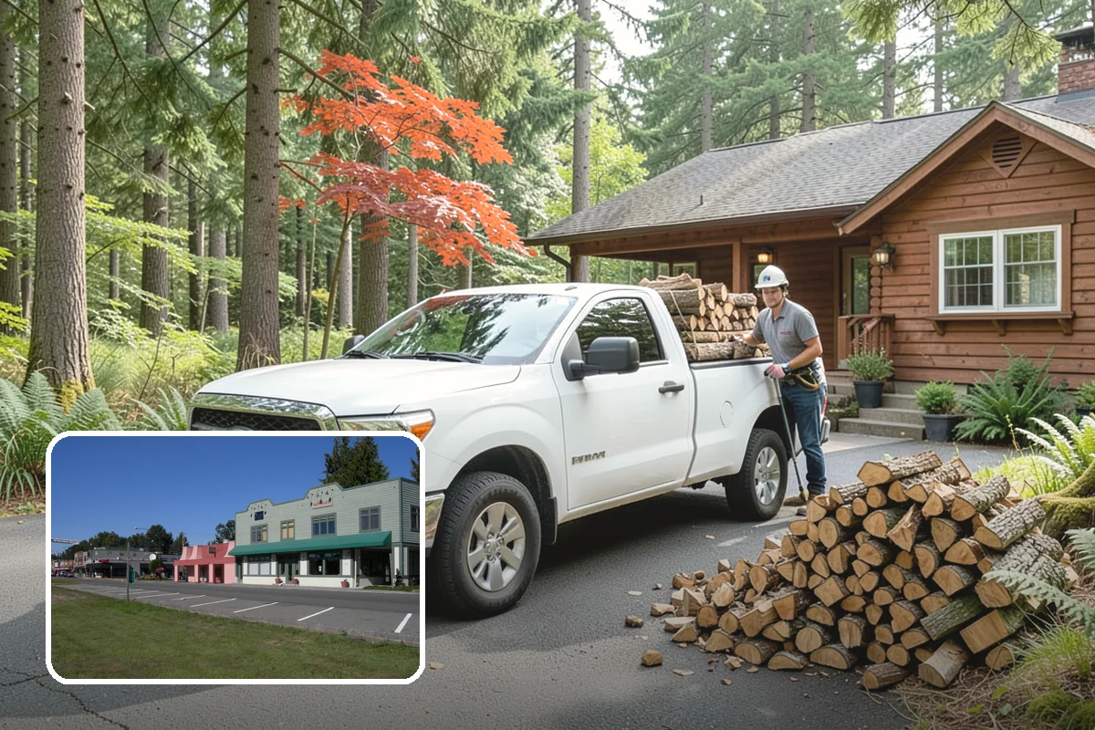 Brewery Firewood in Snoqualmie, King County, WA - Clean-burning wood that keeps patios busy in wet months