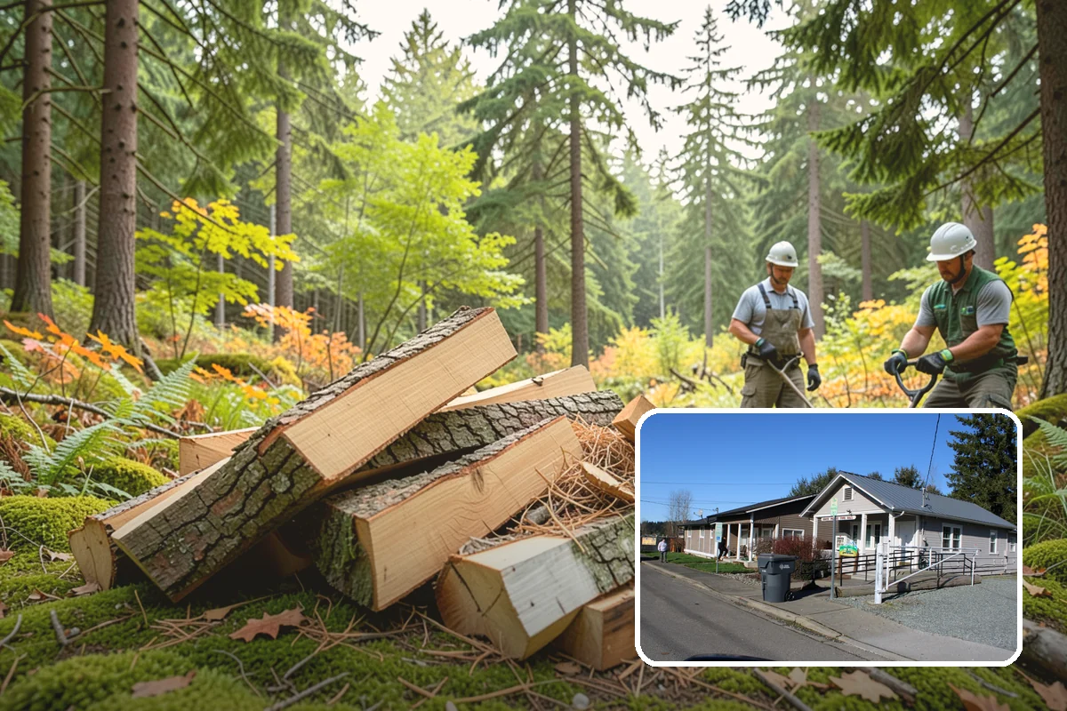 Brewery Firewood in South Prairie, Pierce County, WA - Clean-burning wood that keeps patios busy in wet months