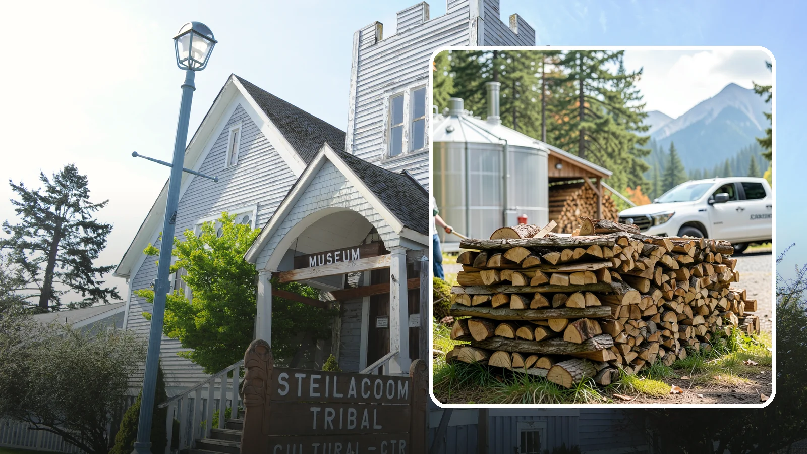 Brewery Firewood in Steilacoom, Pierce County, WA - We provide Pacific Northwest breweries and taprooms with seasoned firewood for patios, fire pits, and outdoor gathering spaces.