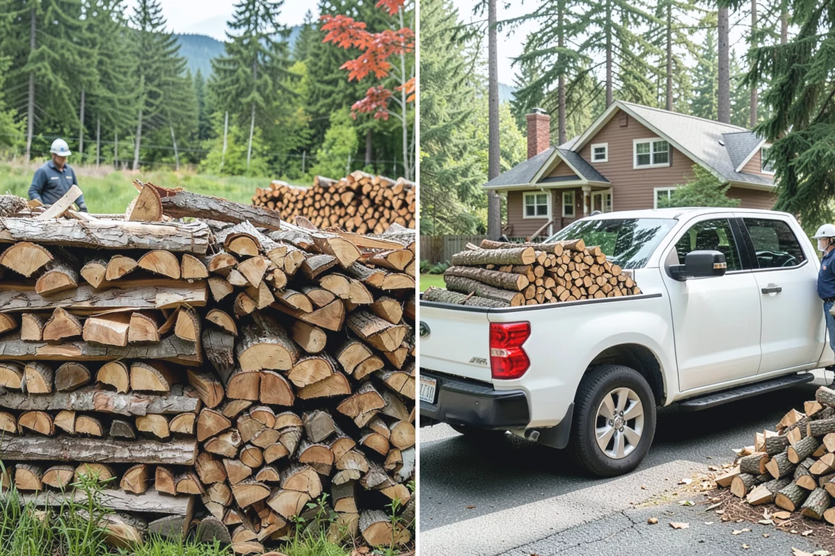 Brewery Firewood in Sumner, Pierce County, WA - Assess your patio fire features and burn volume