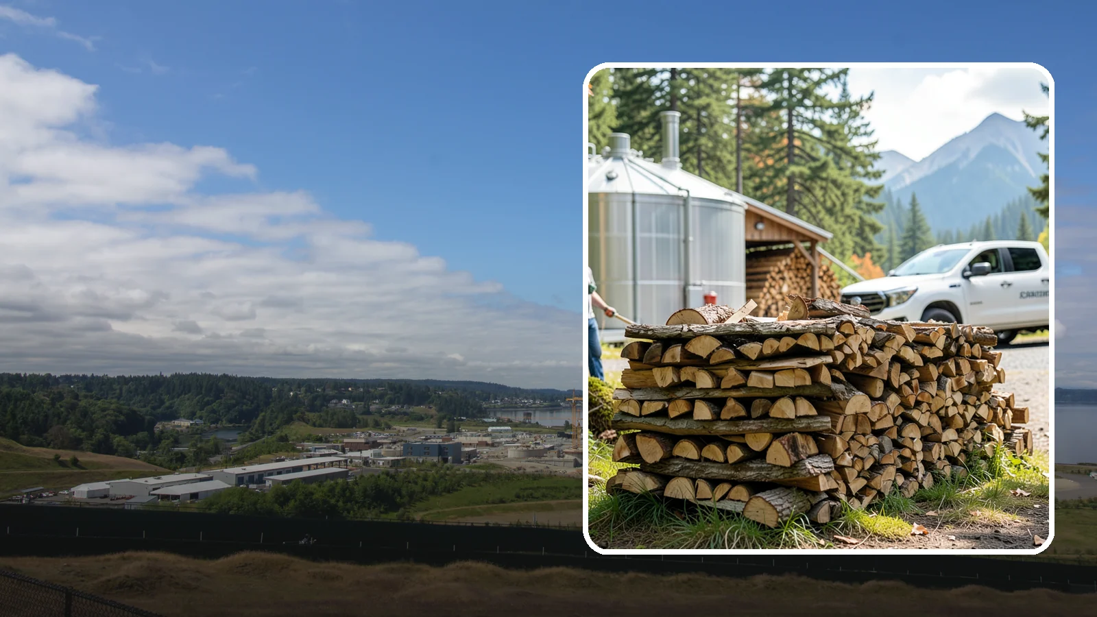 Brewery Firewood in University Place, Pierce County, WA - We provide Pacific Northwest breweries and taprooms with seasoned firewood for patios, fire pits, and outdoor gathering spaces.