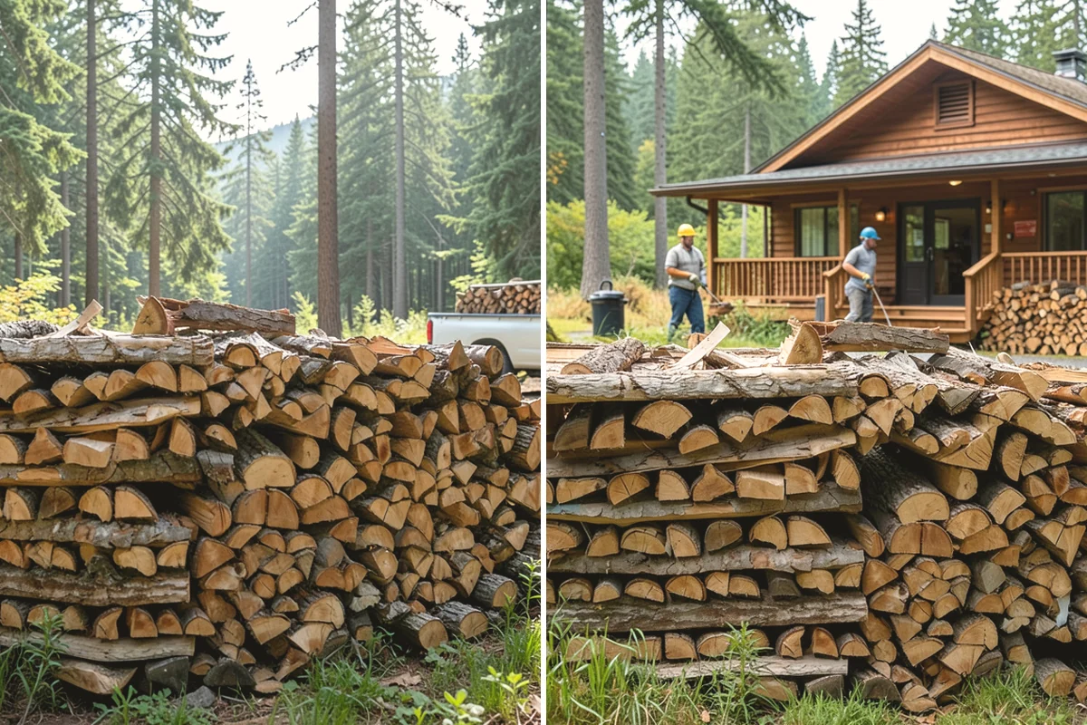 Brewery Firewood in University Place, Pierce County, WA - Assess your patio fire features and burn volume