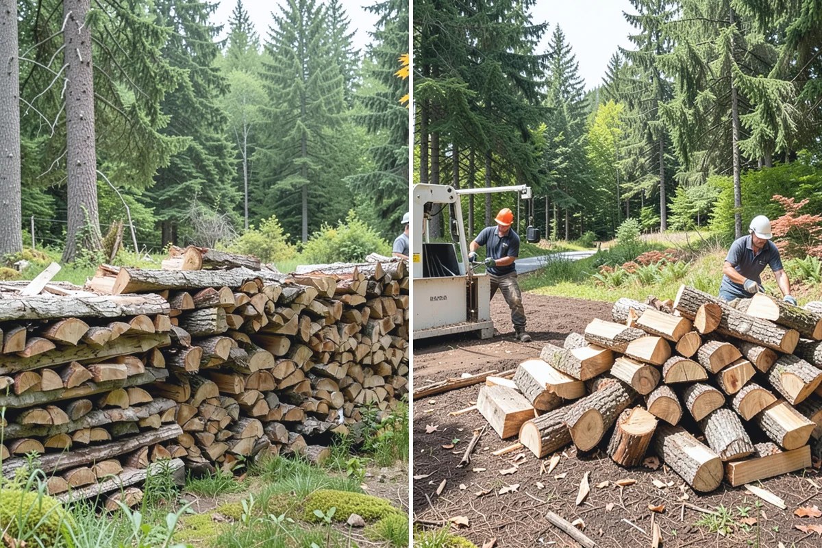 Brewery Firewood in Wilkeson, Pierce County, WA - Assess your patio fire features and burn volume