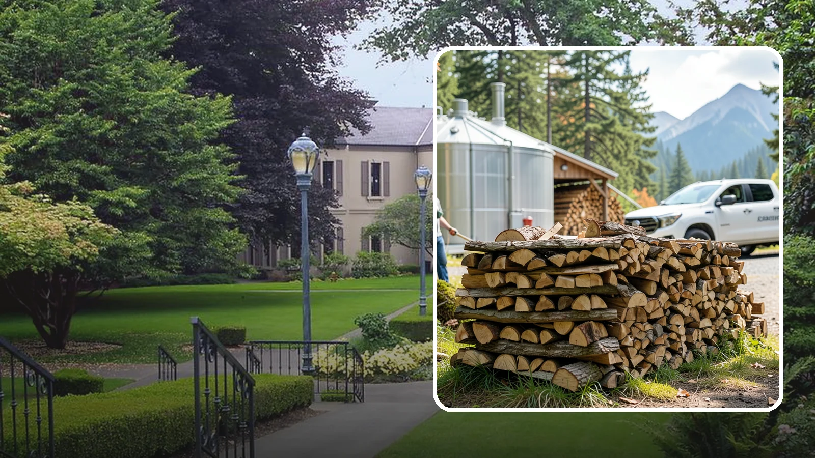 Brewery Firewood in Woodinville, King County, WA - We provide Pacific Northwest breweries and taprooms with seasoned firewood for patios, fire pits, and outdoor gathering spaces.