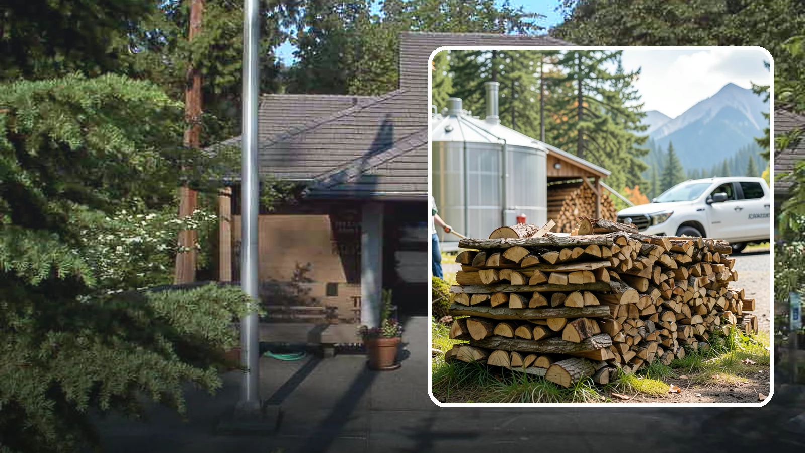 Brewery Firewood in Yarrow Point, King County, WA - We provide Pacific Northwest breweries and taprooms with seasoned firewood for patios, fire pits, and outdoor gathering spaces.