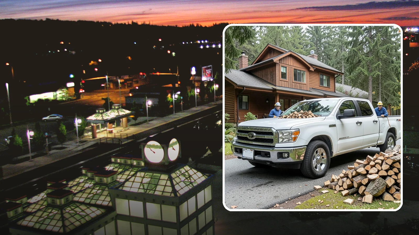 Bulk Delivery in Auburn, King County, WA - Large-volume firewood delivered in a single load for homes and heavy users.