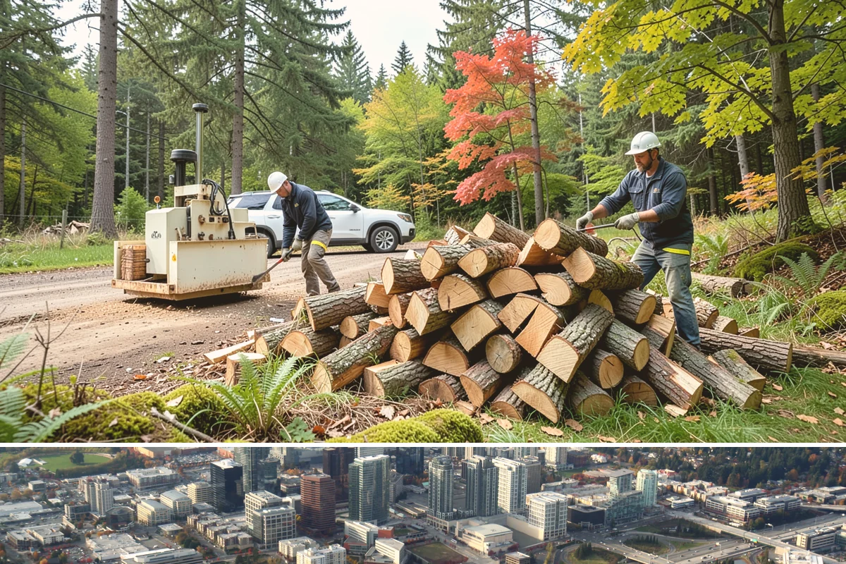 Bulk Delivery in Bellevue, King County, WA - Best purchased in summer or early fall to secure a full season's supply.